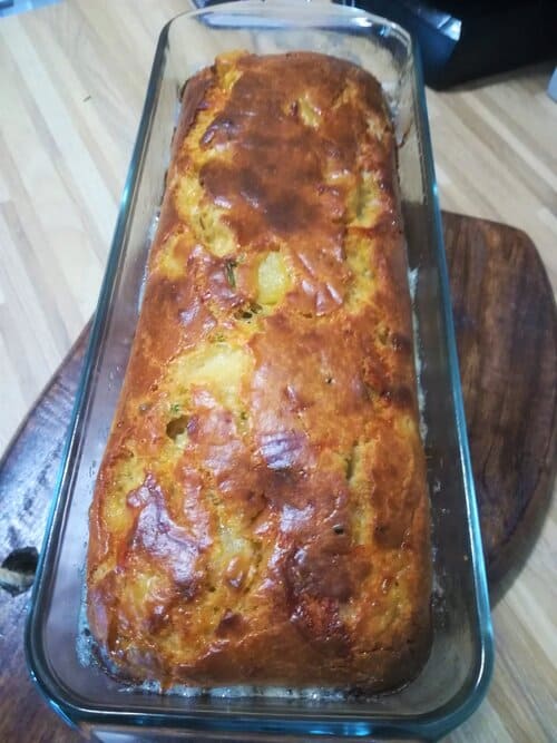 Cake à la sortie du four