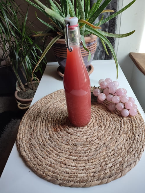 Jus de raisin frais en 2ème phase de fermentation