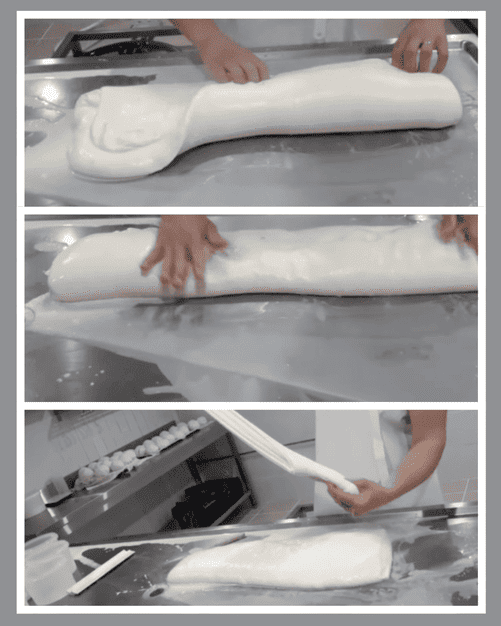 Sulguni avant mise en affinage