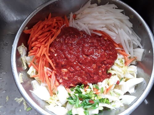 Préparation pour kimchi de Yves