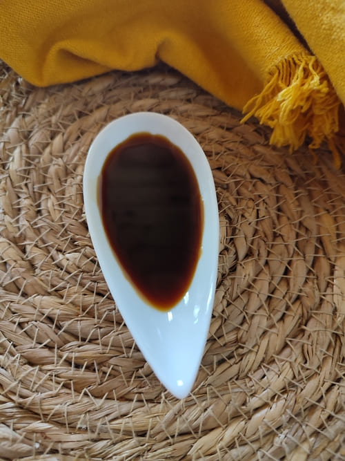 Miel ayant servi à la fermentation d'ail durant 5ans 1/2