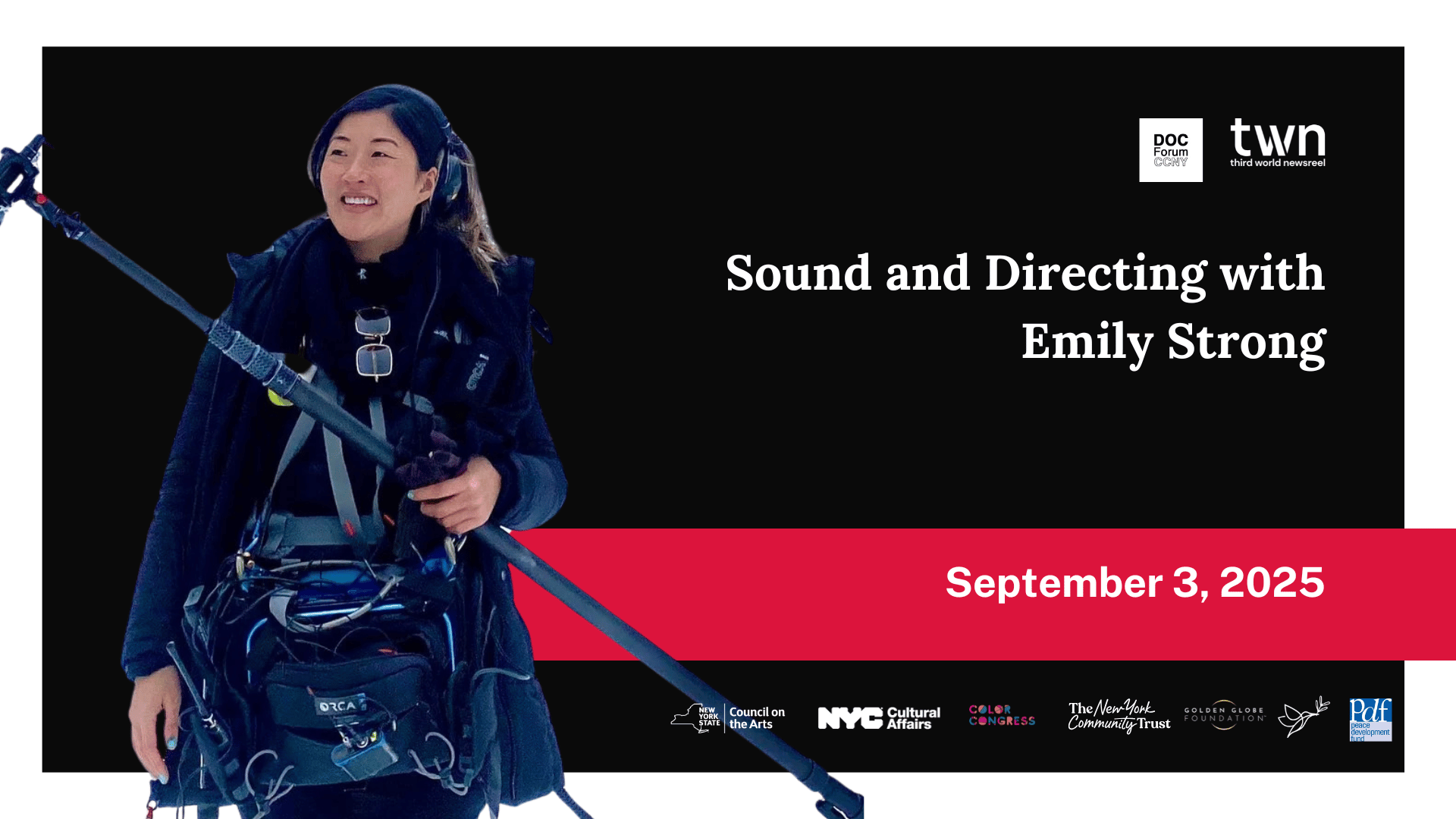 Sound and directing with Emily Strong promo