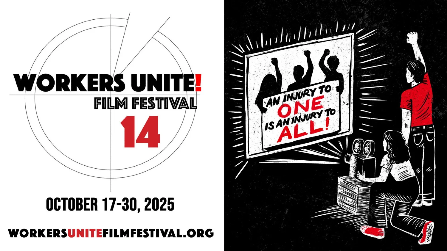 Workers Unite Film Festival logo