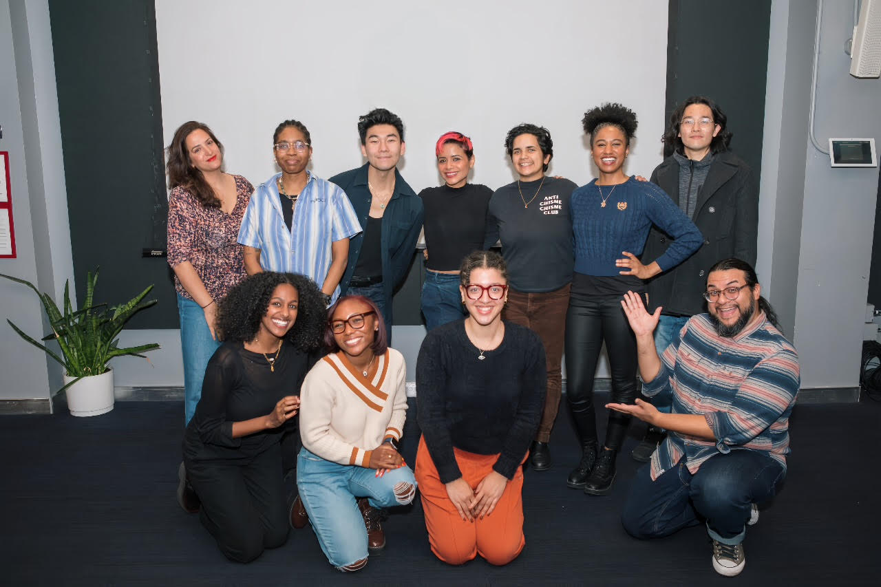 Group photo of TWN Production Workshop Fellows and Three Co-Directors