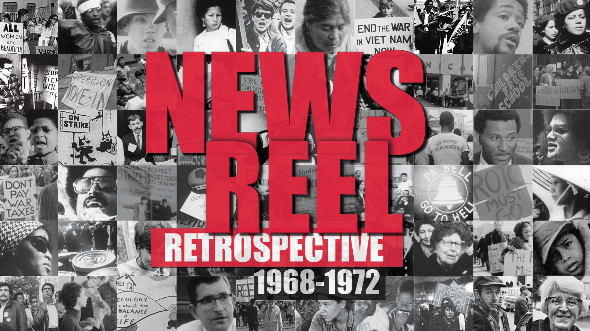 Newsreel retrospective poster