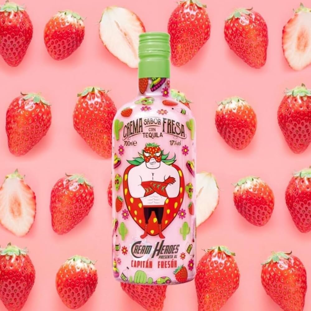 CREAM HEROES - Crema di Fragola con Tequila