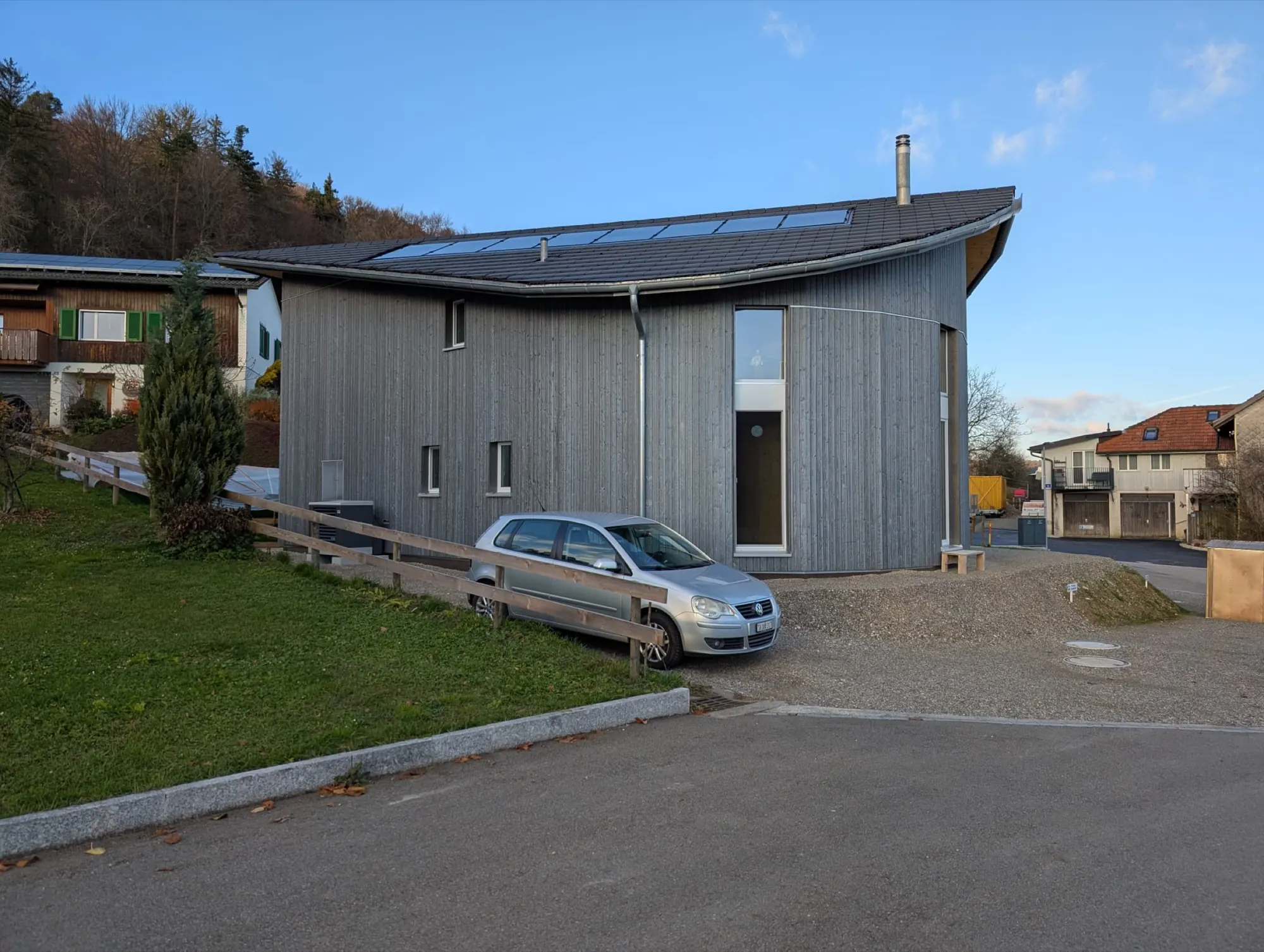 Singlehouse mit Holzfassade