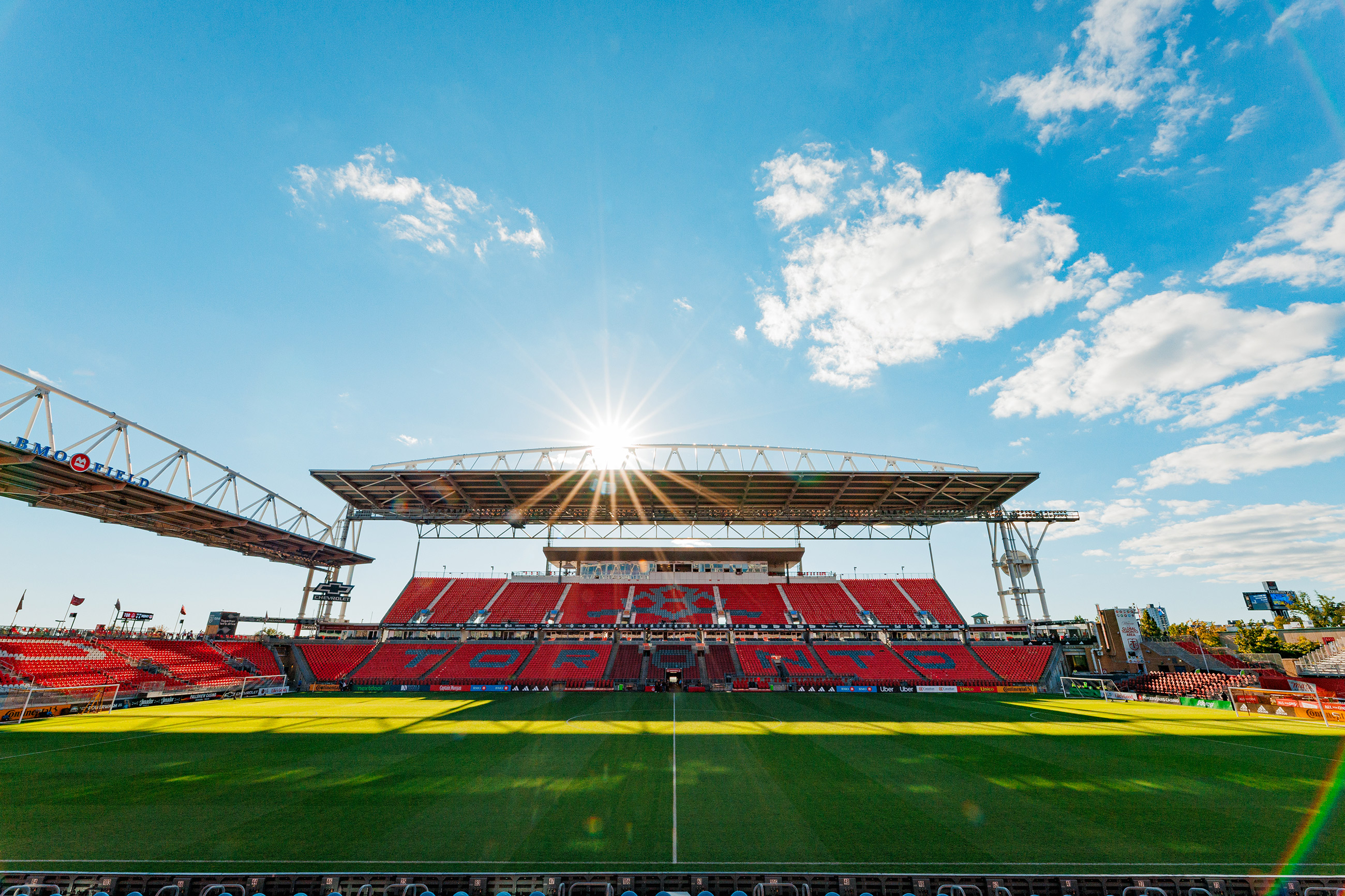 Toronto FC match day at BMO Field