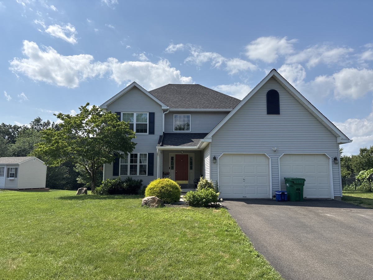 Warrington, PA area home with new roofing & siding