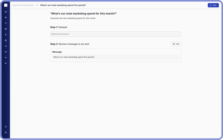 User interface for Propensity Modeling showing steps to select a dataset and review a message to be sent, with instructions to analyze data columns for meaningful predictive features.