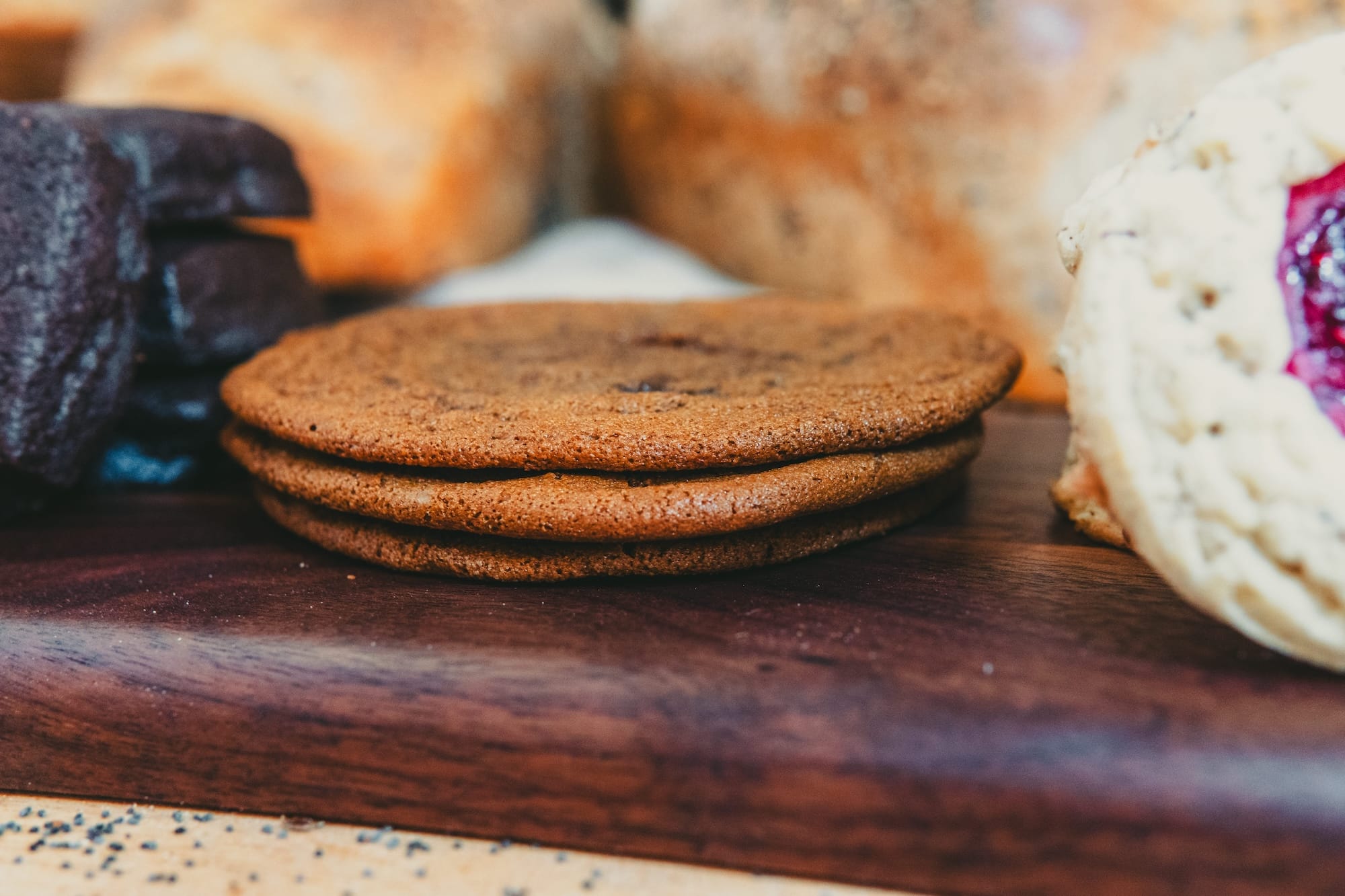 Gluten-Free Ginger Snap Cookie from La Ruelle Bakery in Nelson, BC
