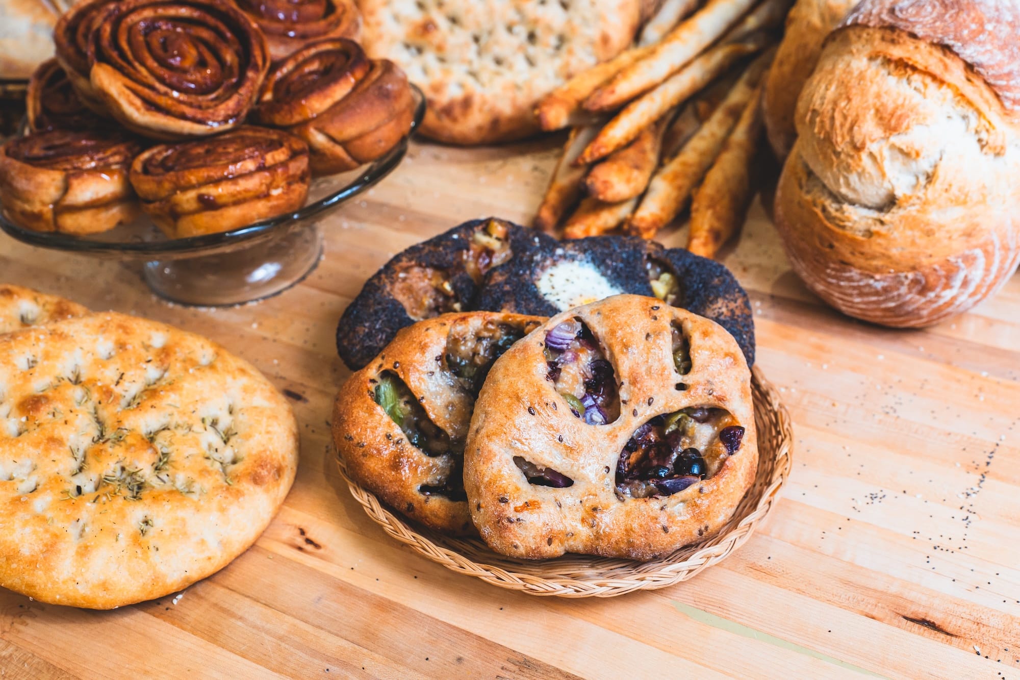 Artisan Fougasse from La Ruelle Bakery in Nelson, BC