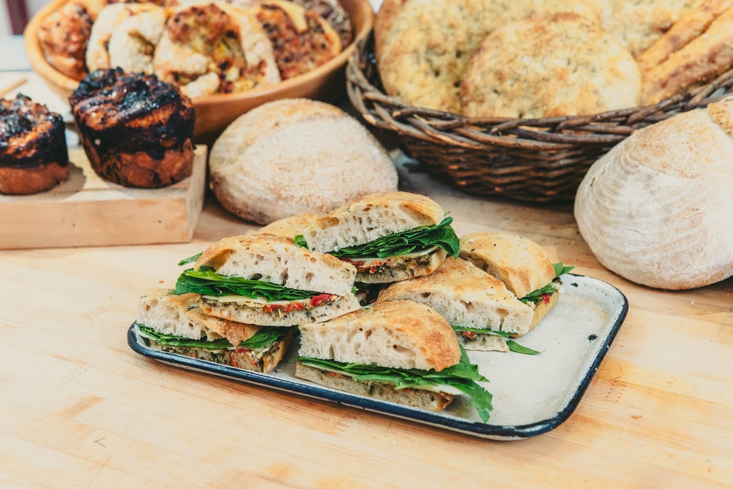 Veggie Panini from La Ruelle Bakery in Nelson, BC