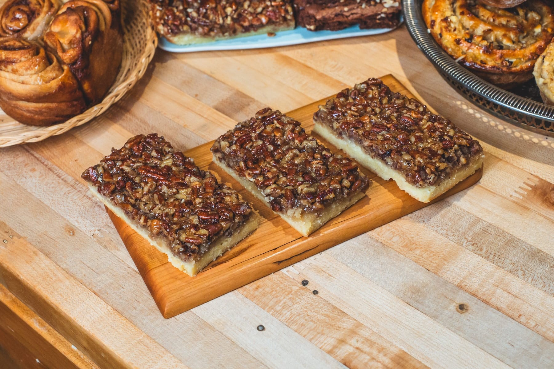 Maple Pecan Bar from La Ruelle Bakery in Nelson, BC