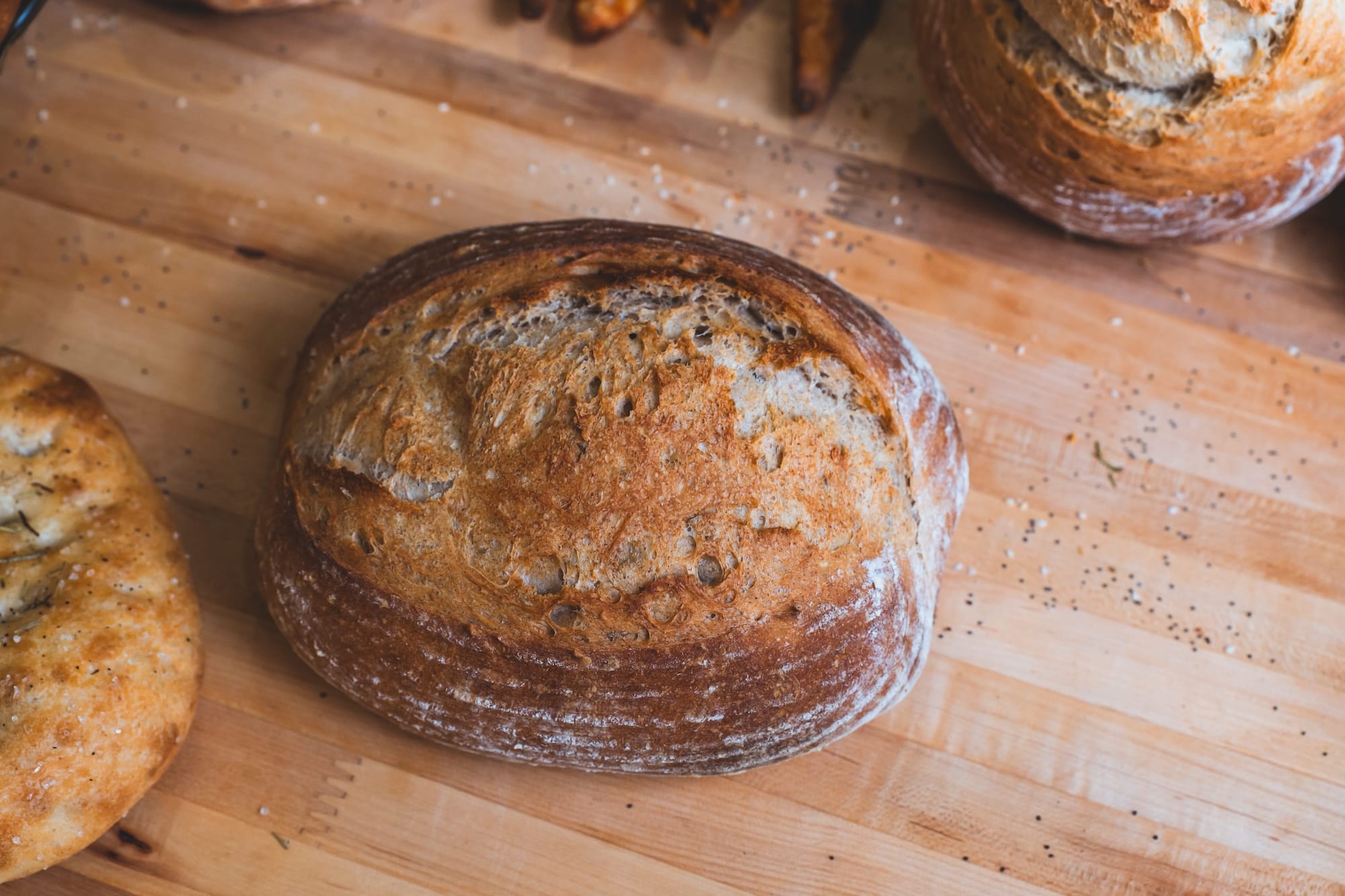 Château Fort - Garlic Rye Bread from La Ruelle Bakery in Nelson, BC