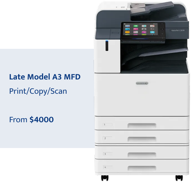 Copiers for sale banner