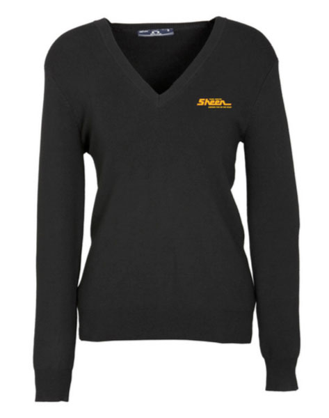 Ladies V Neck Pullover