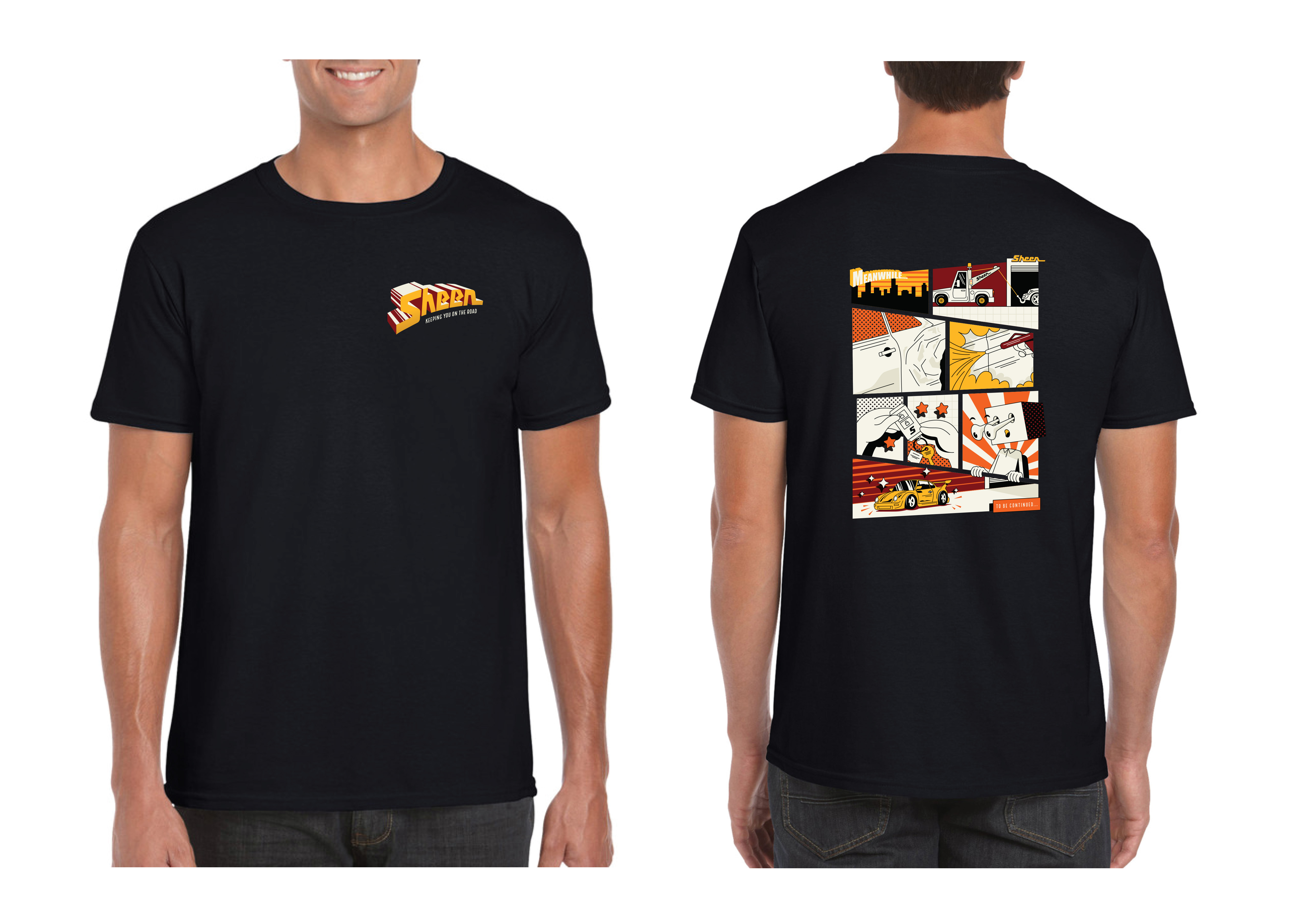 Sheen Comic T Shirts