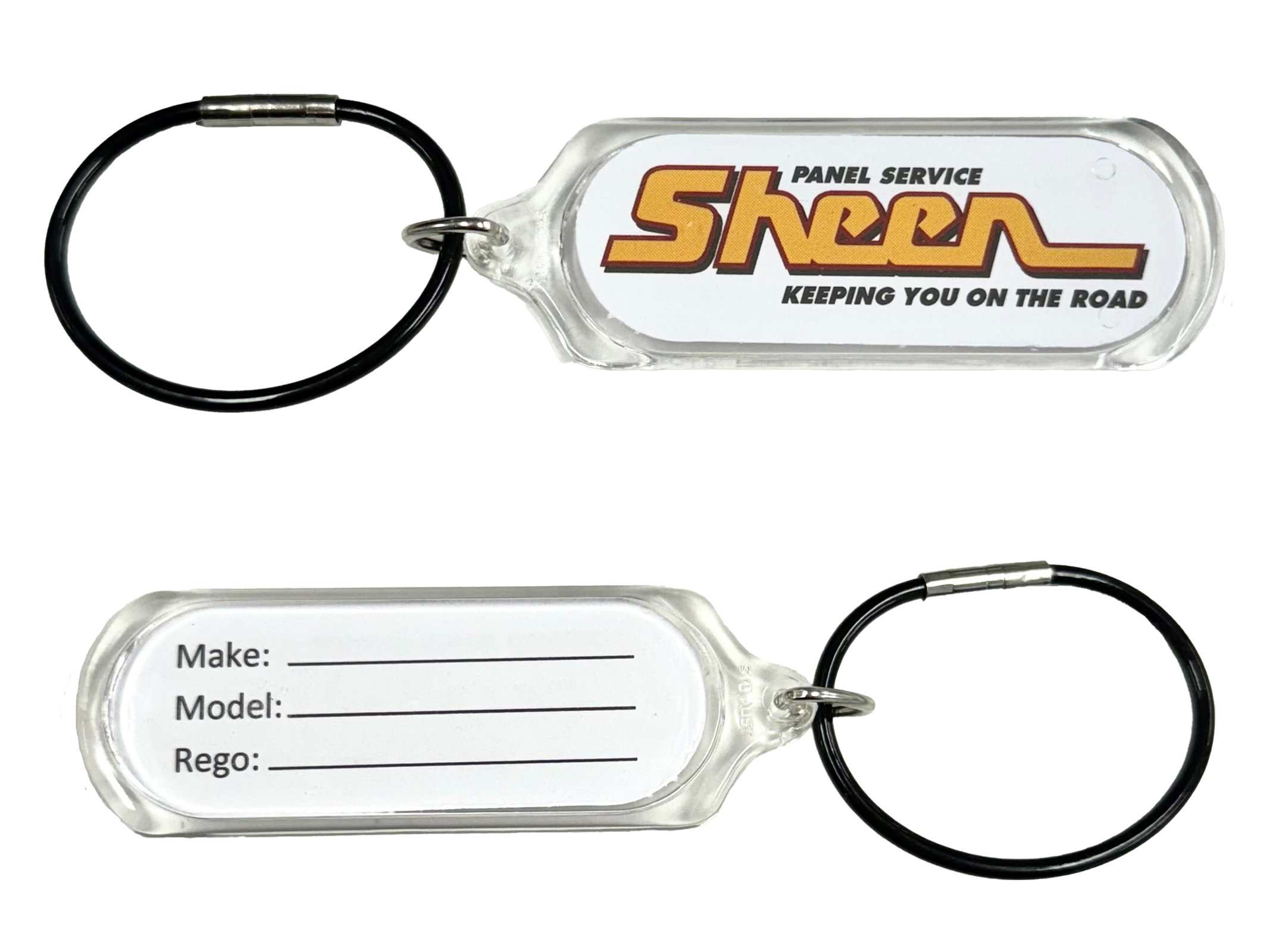 Sheen Replacement Vehicle Key Tags (SRVKT)
