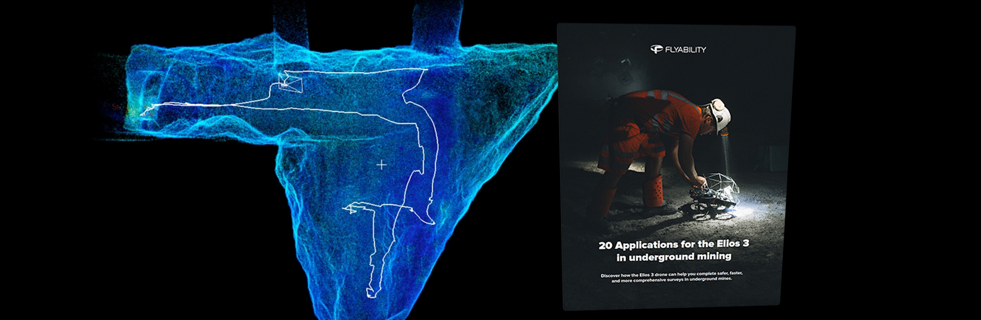 20 applications for the Flyability Elios 3 in underground mining