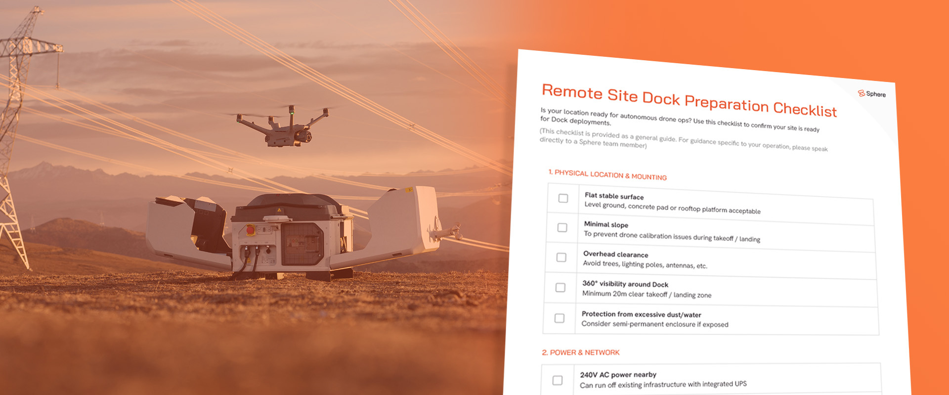Remote Site Dock Preparation Checklist