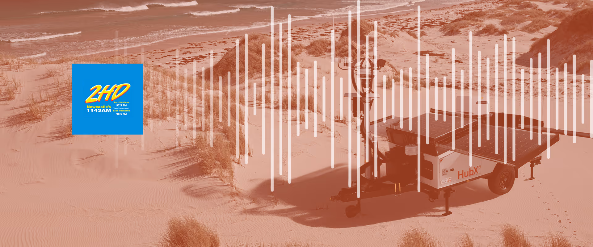 Paris Cockinos talks shark detection and autonomous drones on 2HD