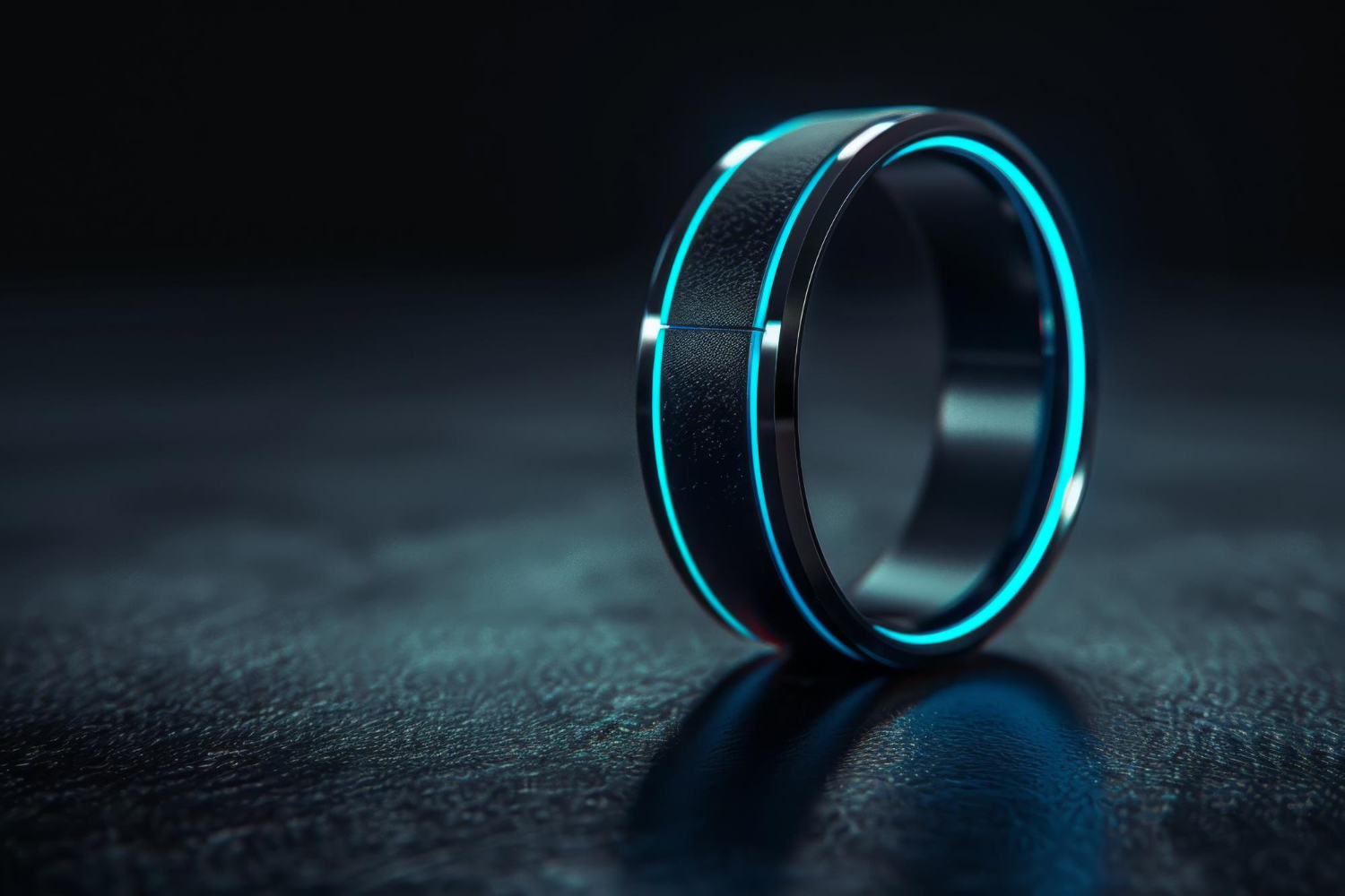 futuristic smart ring