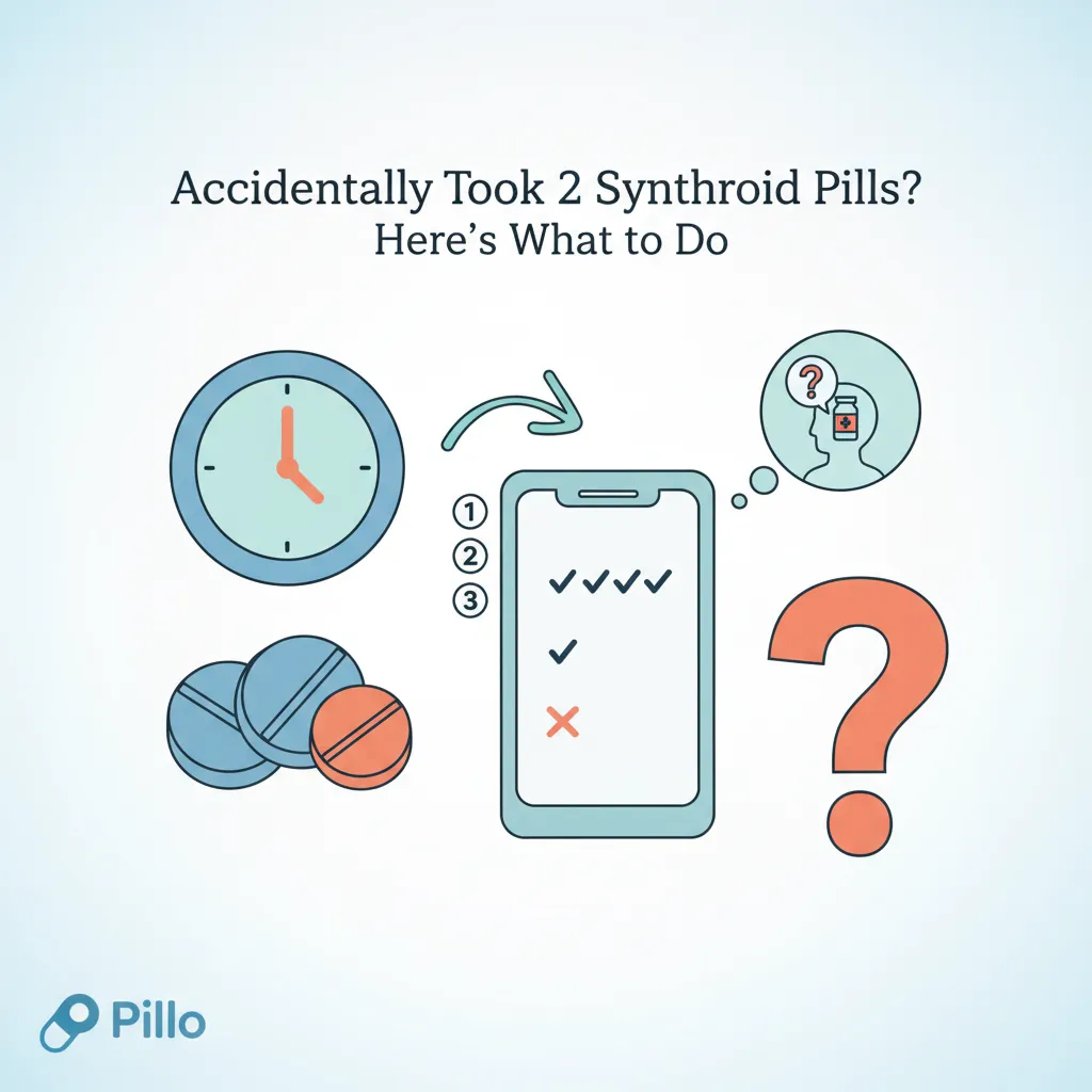Accidentally Took 2 Synthroid Pills? Here's What to Do
