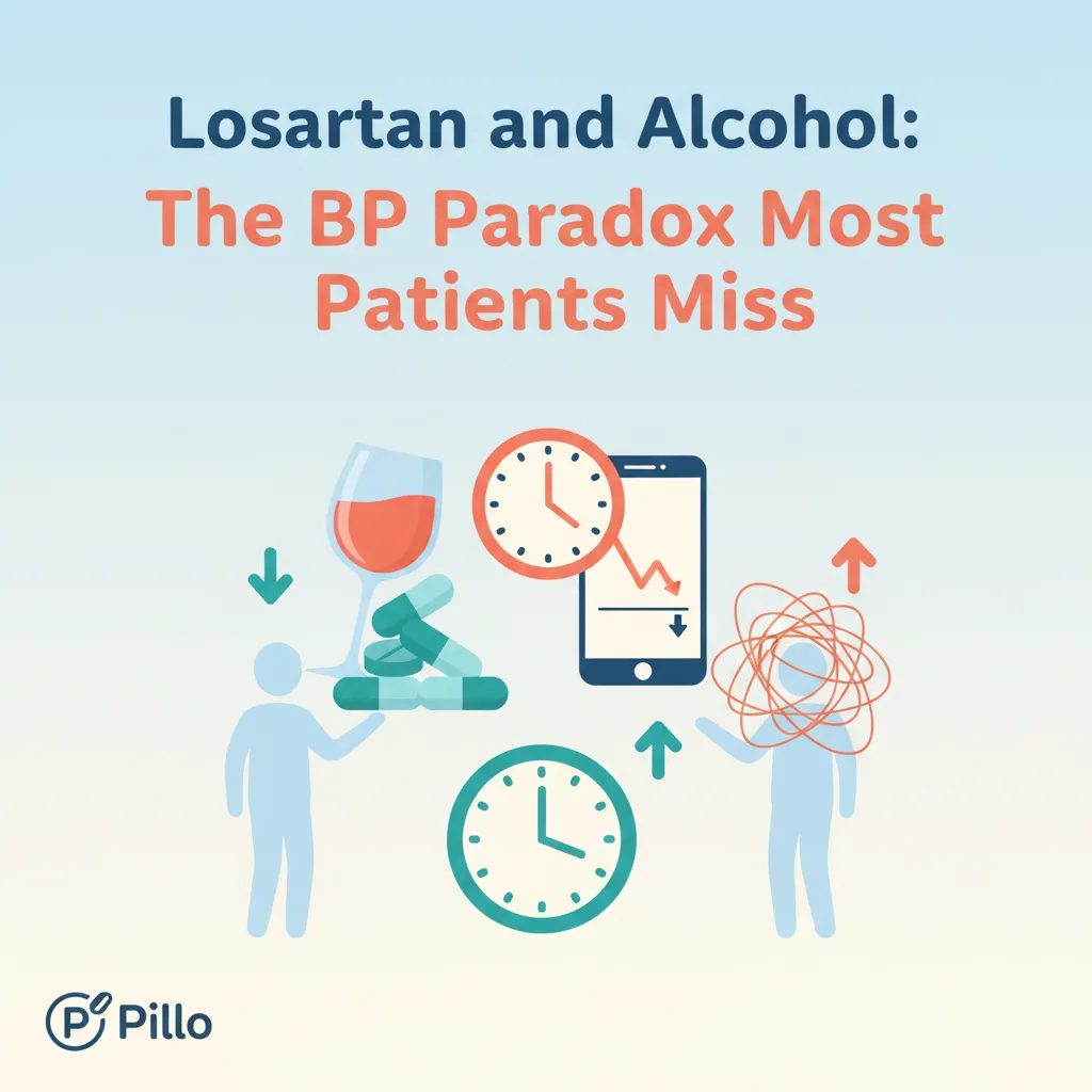 Losartan and Alcohol: The BP Paradox Most Patients Miss