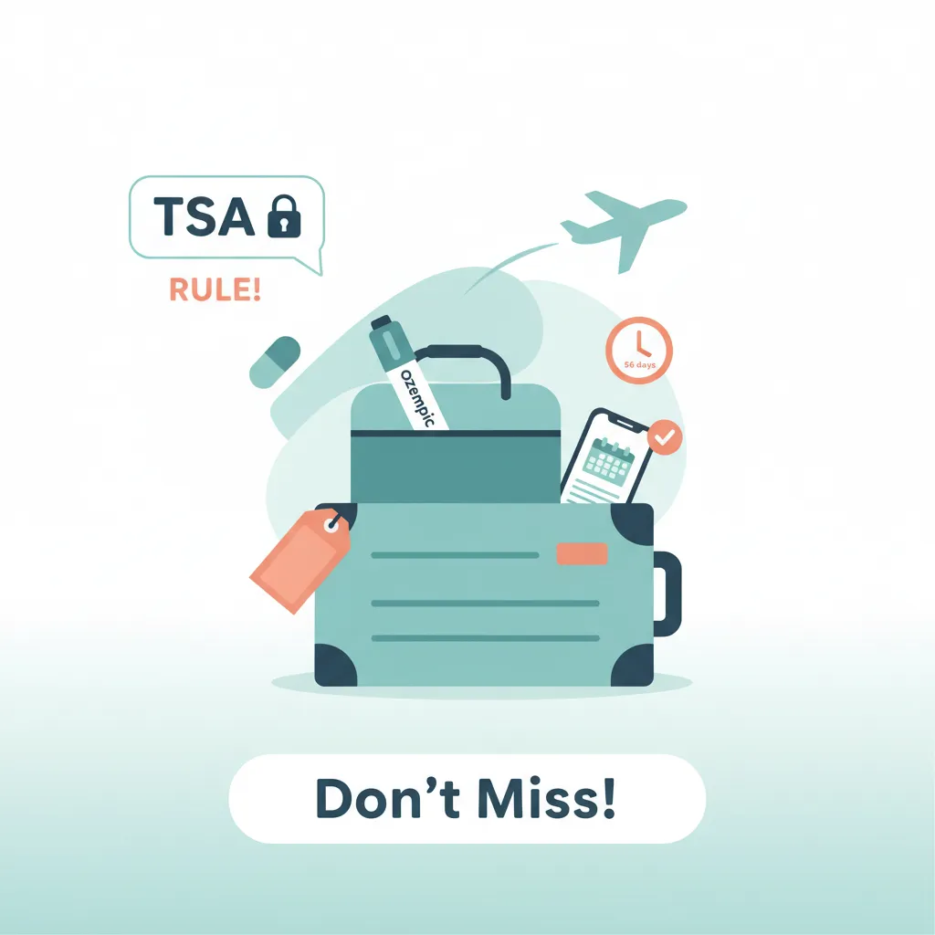 Traveling with Ozempic — TSA travel guide thumbnail