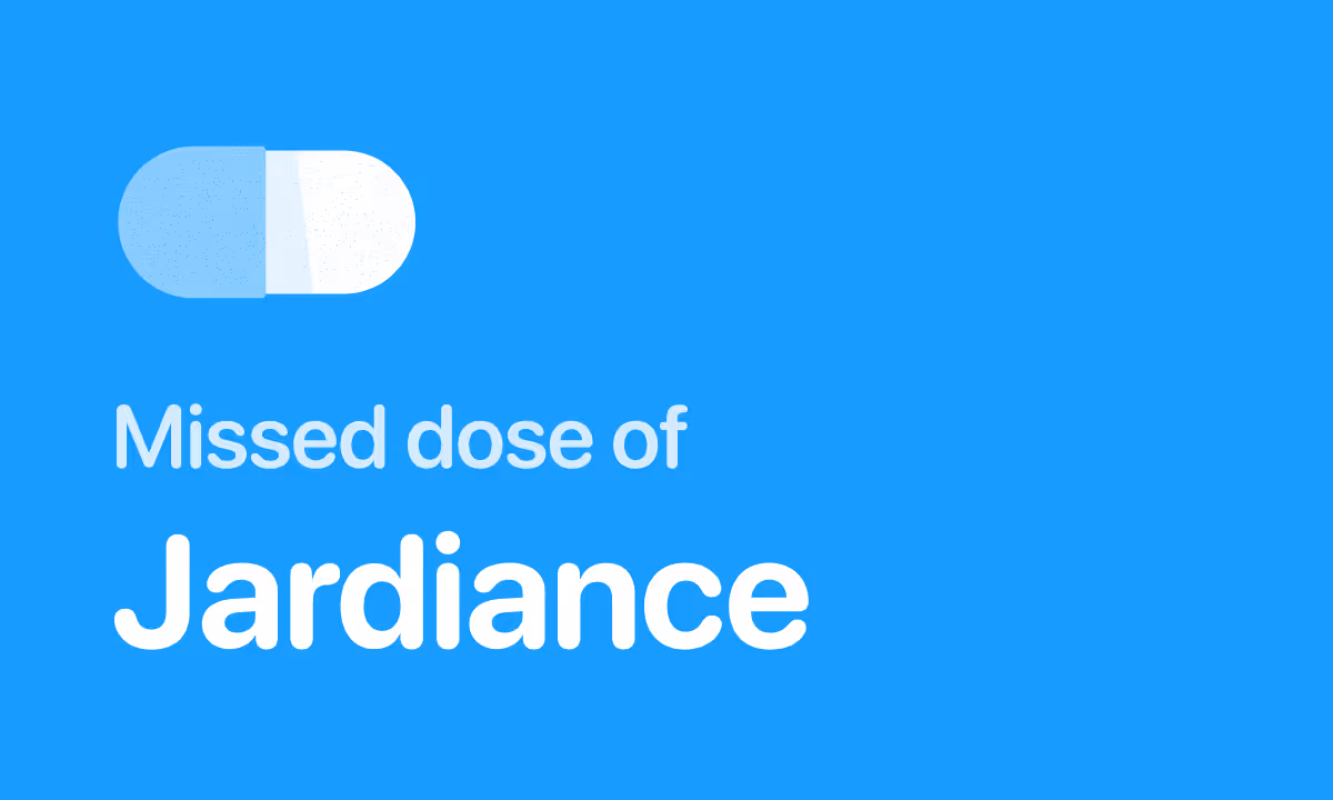 Missed Dose of Jardiance? 12-Hour Rule and What to Expect