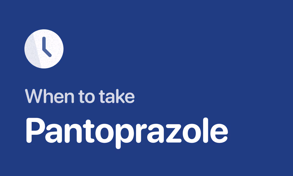 Best Time to Take Pantoprazole: Why 30 Min Before Breakfast Works