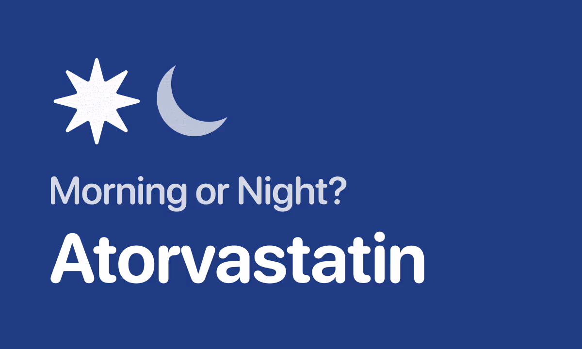 Atorvastatin: Morning or Night? The Bedtime Rule Is Outdated