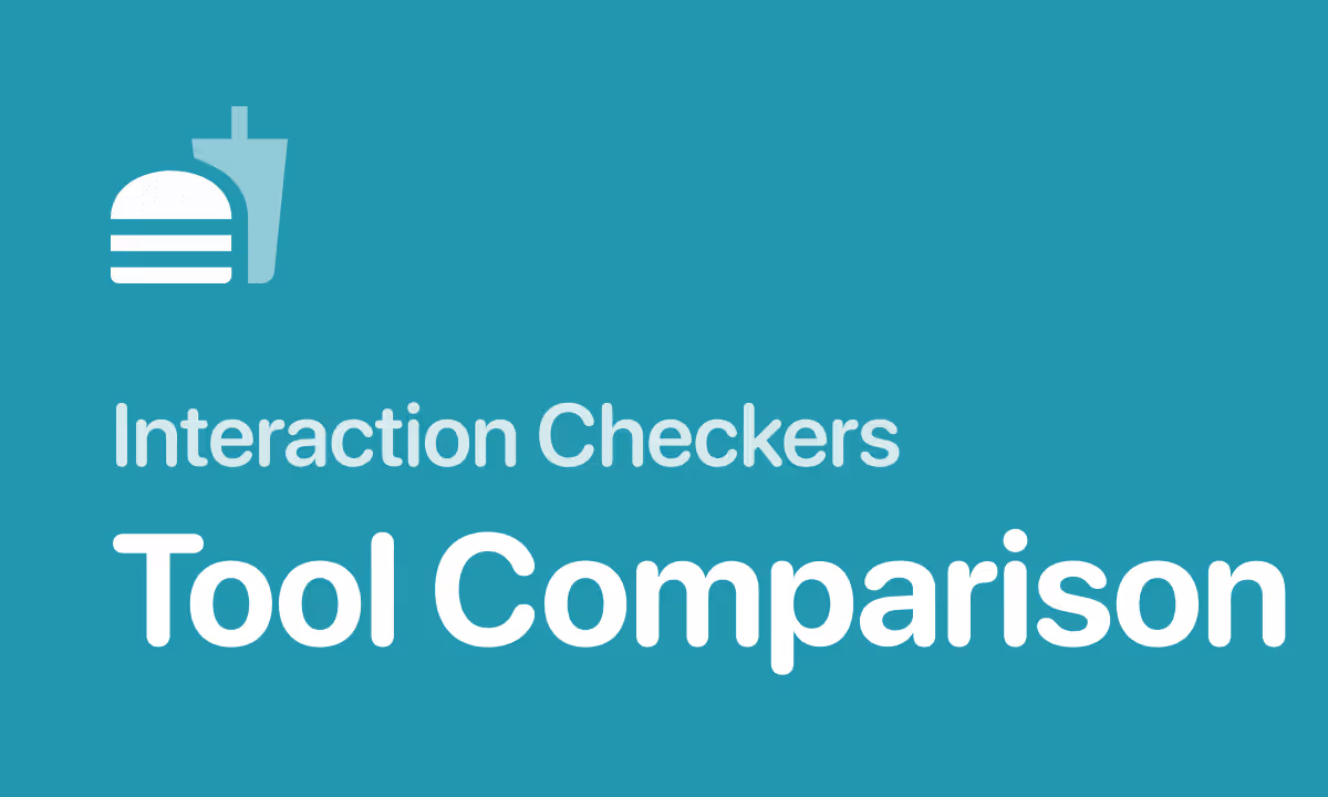 7 Best Drug Interaction Checkers (Free Tools Compared)