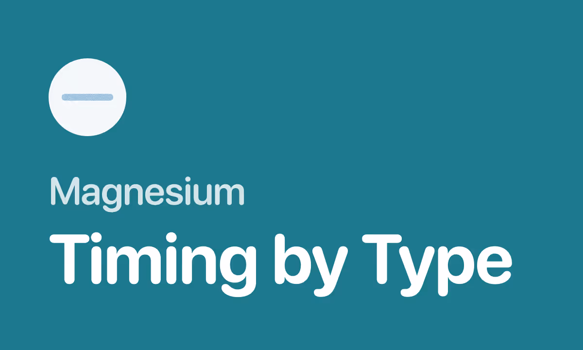 Best Time to Take Magnesium: Glycinate, Citrate, and Oxide (Timing by Type)