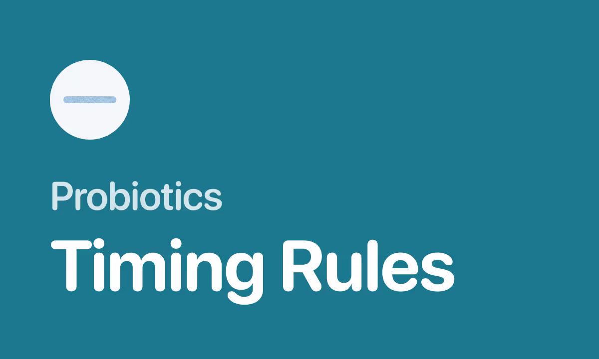 Best Time to Take Probiotics: Morning or Night?