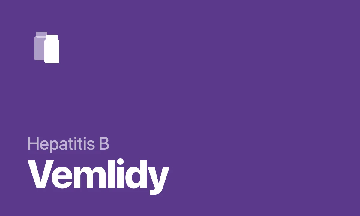 What to do after a missed dose of Vemlidy