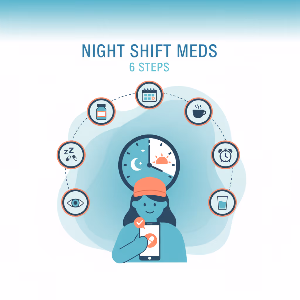 Night shift medication schedule