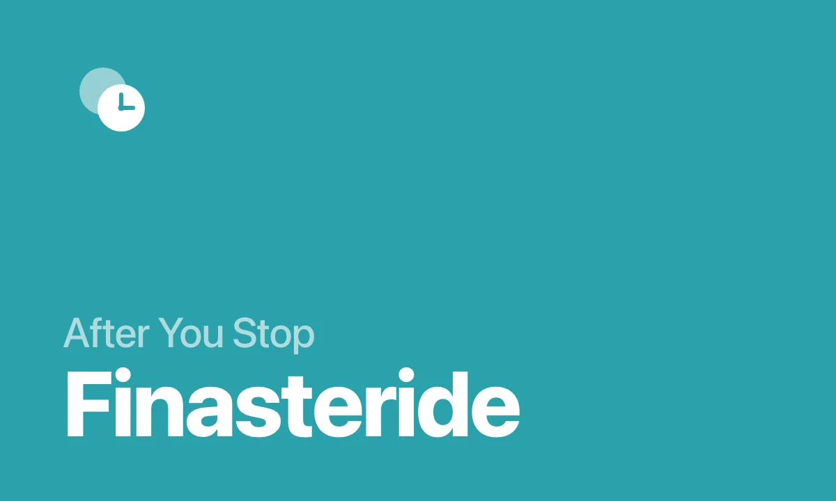 After You Stop Finasteride