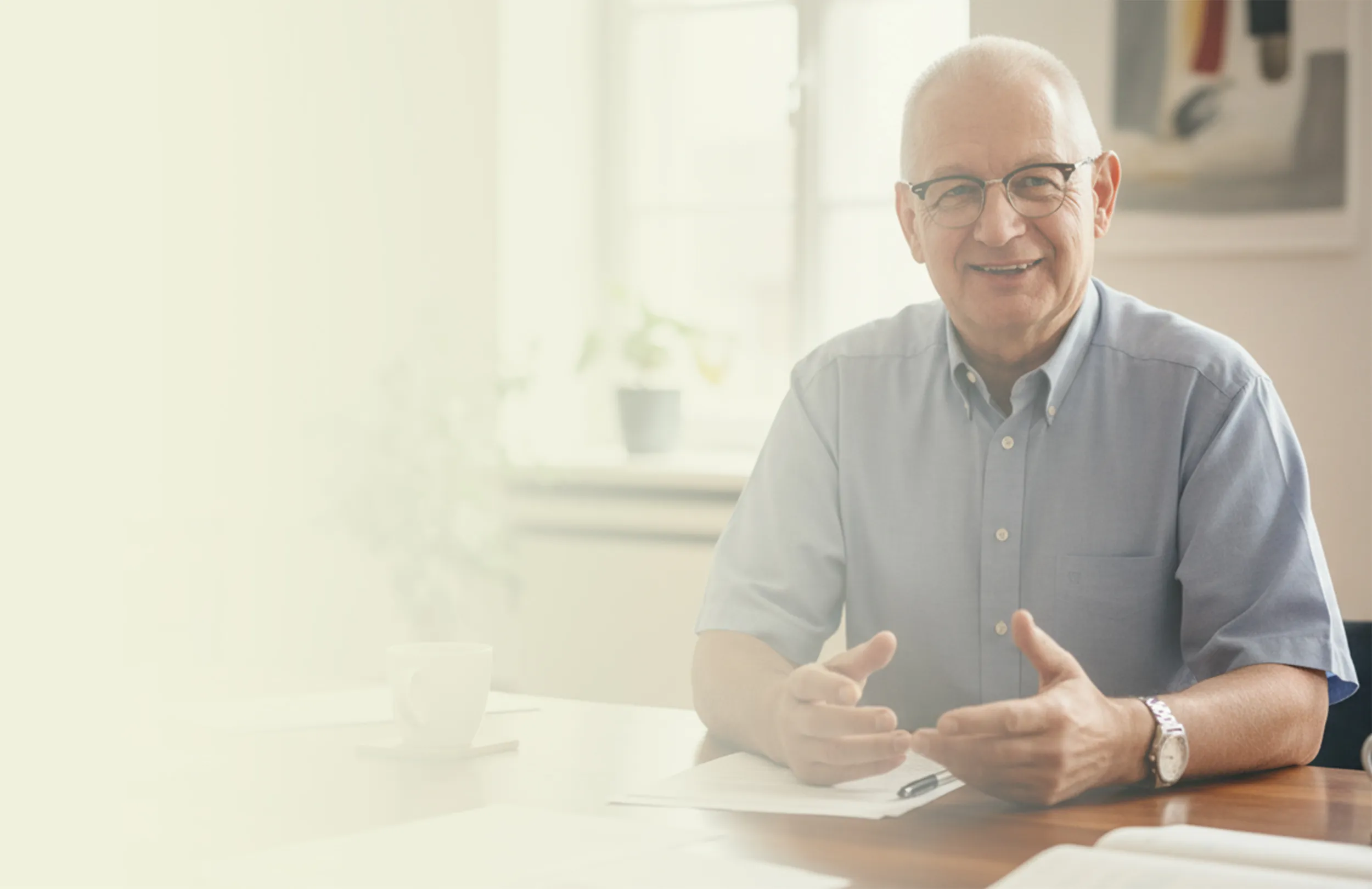 Bild von Ueli Erb beim Nordic-Walking