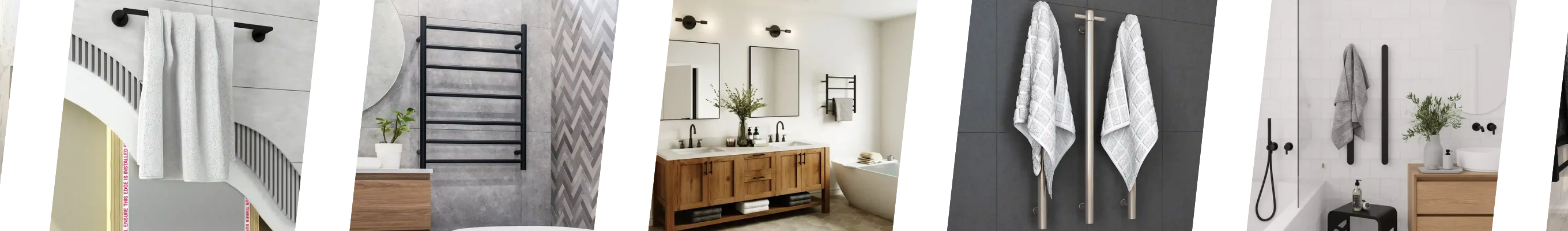 Click here for a graphic showing a cold man in a bathroom next to a heated towel rail with the message, "Nobody likes a damp towel" and "Get Toasty – Shop Now."