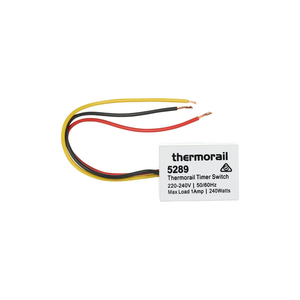 Click here for a Thermorail in-wall timer switch with exposed wiring, SKU 5289.