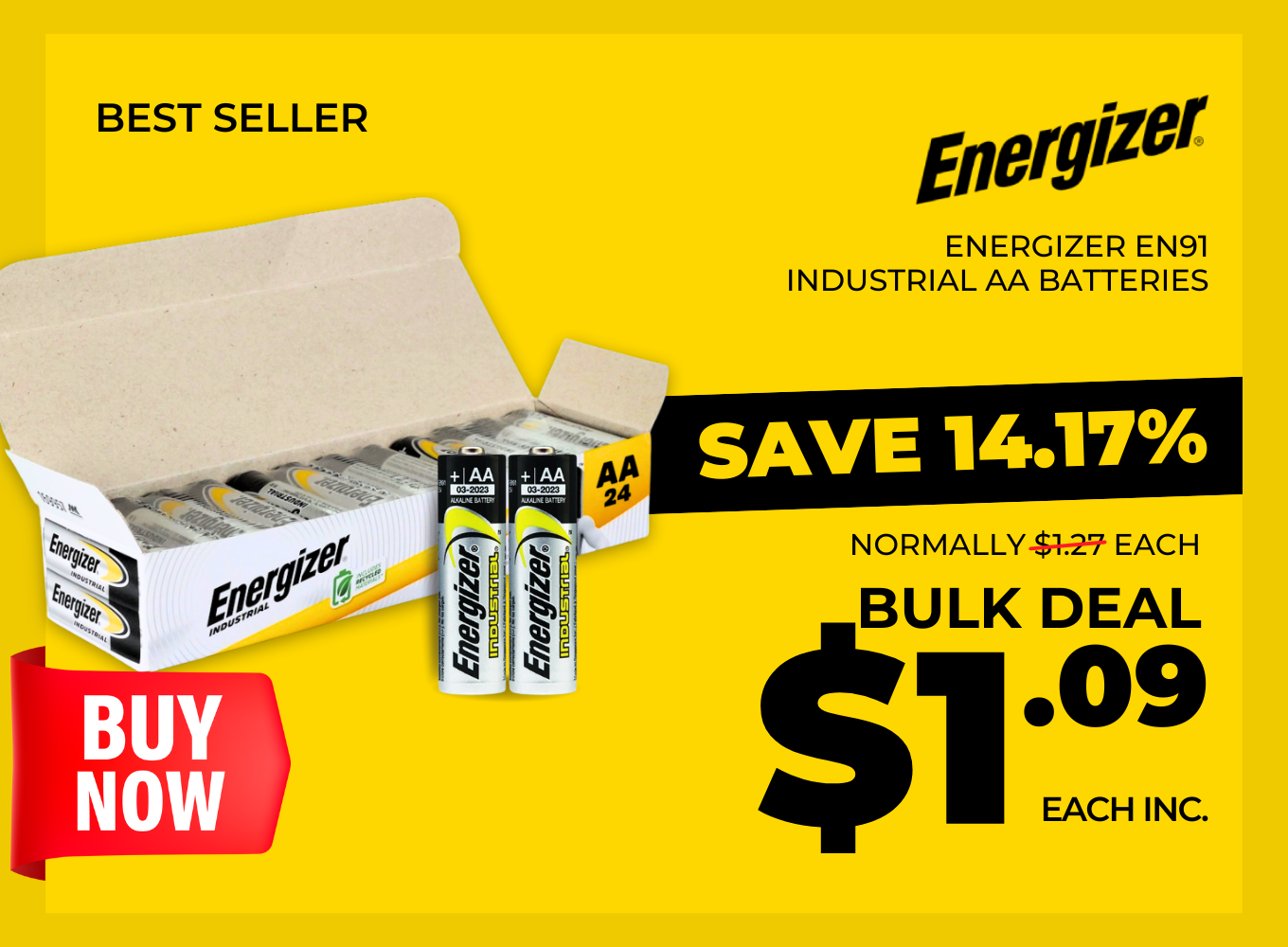 Click to shop the EN91 batteries with bulk buying deals.