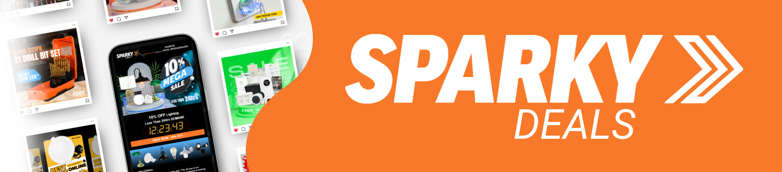 Sparky Direct Deals. New deals every week - scroll for more!