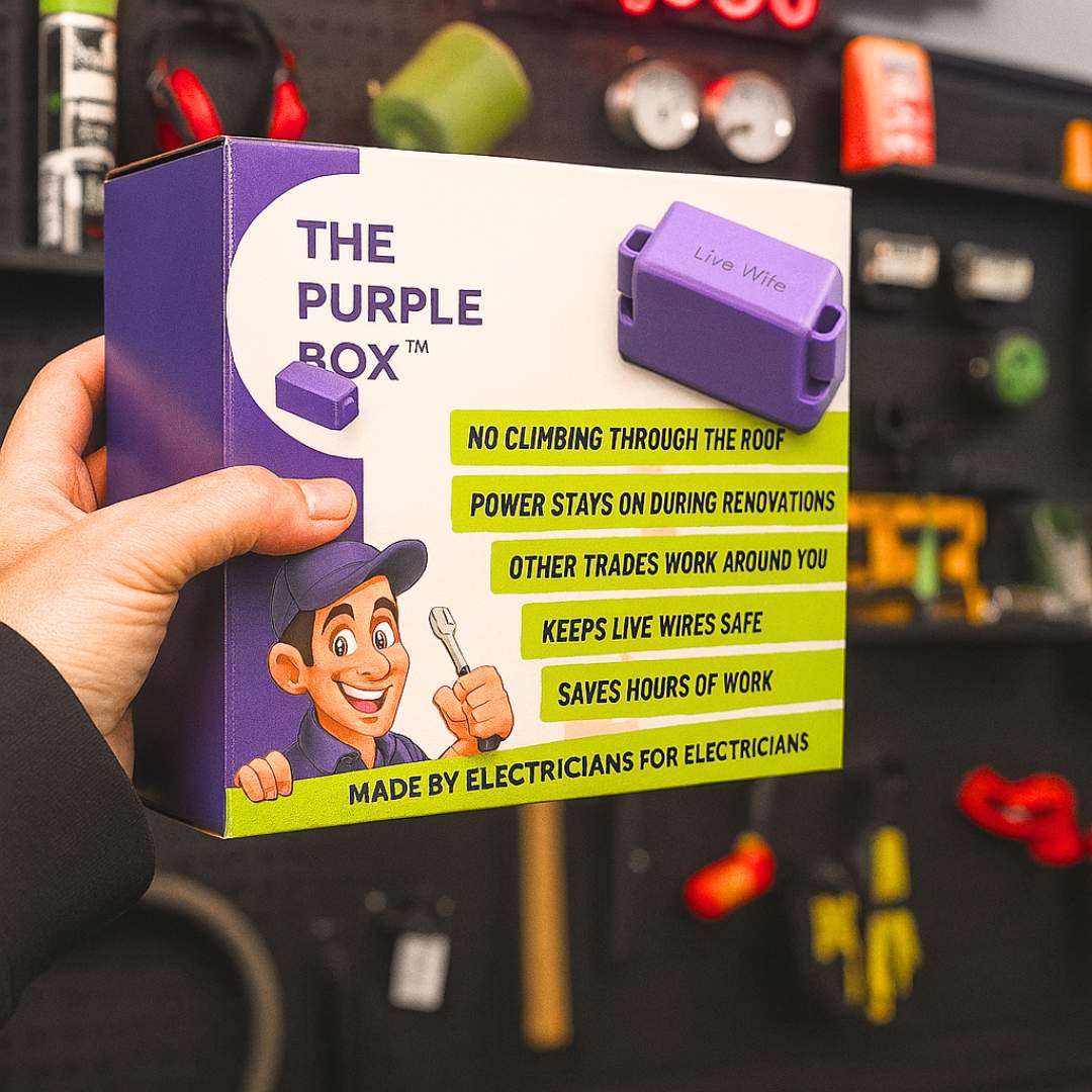 Step 1 unpack your purple box.