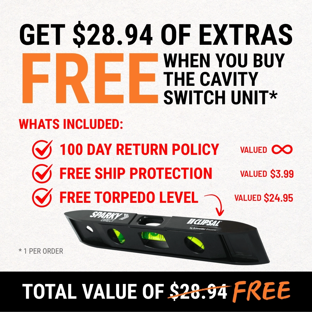 Click here for a close-up view of the RangerBuilt Cavity Switch Unit.