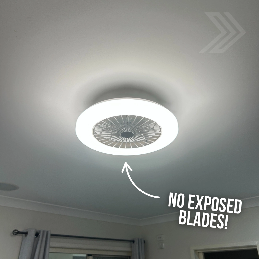 Click here for a ceiling-mounted LED ceiling fan, with free shipping protection.