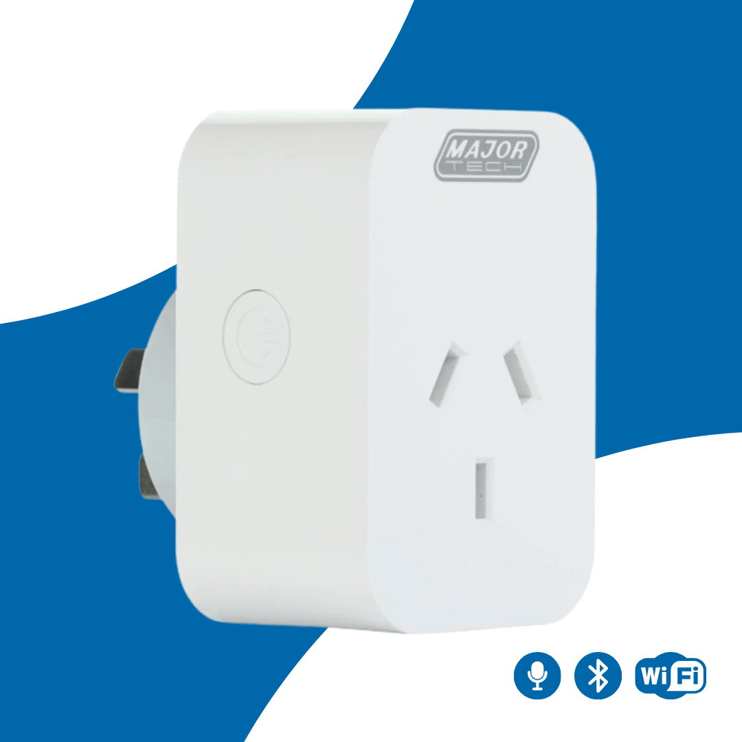 Major Tech MTS10 smart plug close-up product photo
