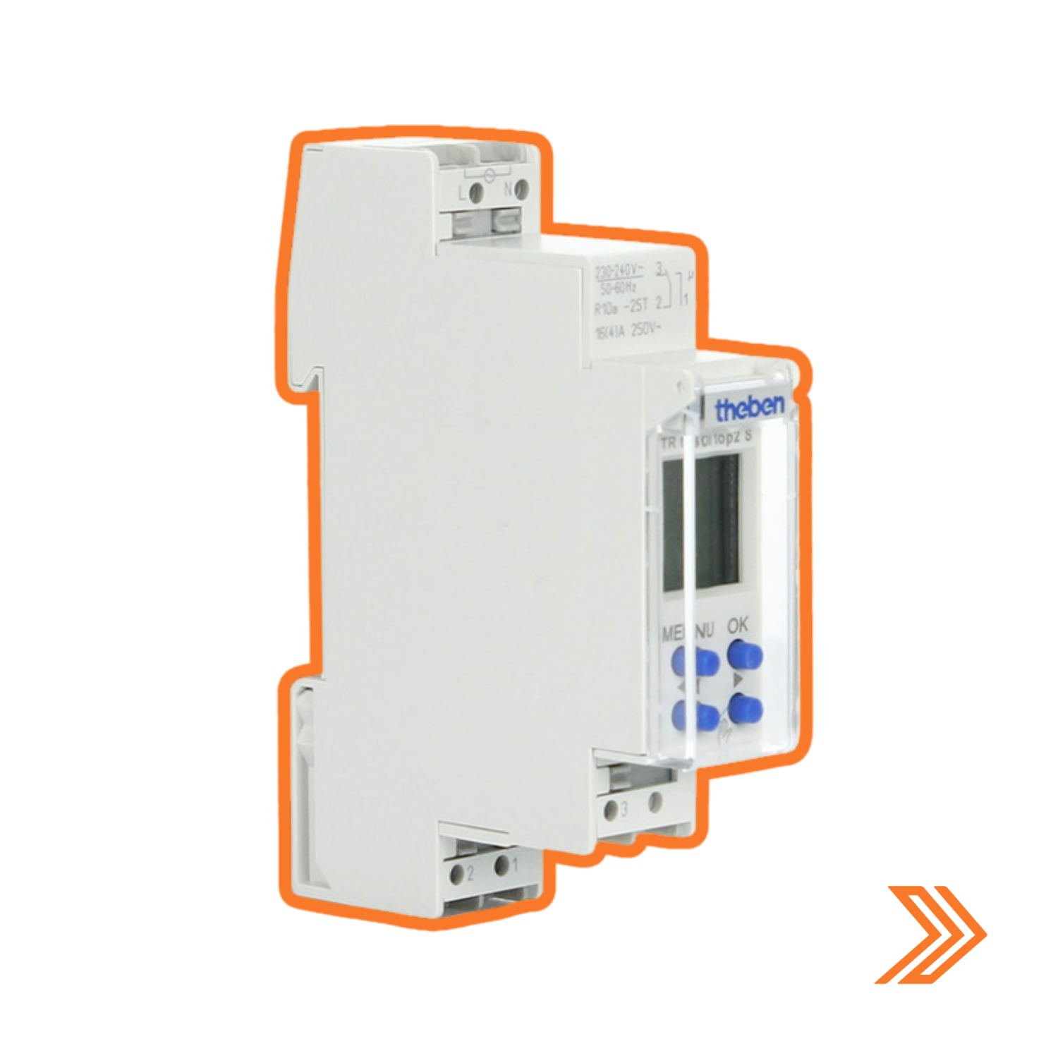 Click to shop the TR608top2S 7 day digital time switch.