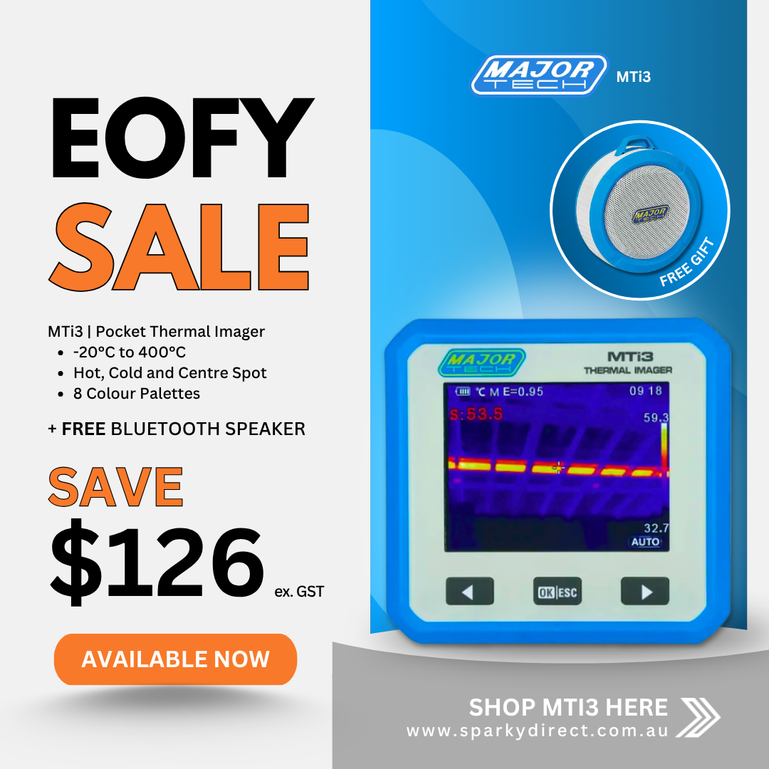 Click here for a pocket thermal imager sale image with temperature range features and free Bluetooth speaker.
